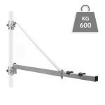 Bras pivotant levage palan support 600g 110cm treuil câble potence fixation 16 0002386 Bras pivotant levage palan support 600g 110cm treuil câble potence fixation 16 0002386
