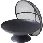 Brasero de jardin cookin garden junto + cloche en fonte - diamètre 58 cm - noir Brasero de jardin cookin garden junto + cloche en fonte - diamètre 58 cm - noir