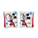 Brassards de nage - bestway - mickey mouse - multicolore - vinyle rsistant - 2 chambres  air