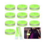 Brassard rflchissant - non spcifi - 10 pices - haute visibilit - ajustable - confortable