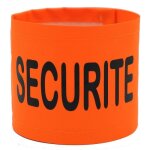 Brassard de s�curit� haute visibilit� - securite - yoko - orange - mixte - adulte