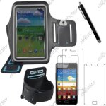 Brassard sport - ebeststar - samsung galaxy s2 i9100 - housse n�opr�ne armband case n�opr�ne + stylet ...
