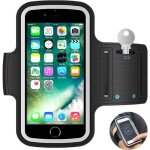Brassard de sport universel - e. f. connection - pour smartphones jusqu� 6. 0 - noir