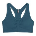 Brassi�re de sport bleu / vert femme puma 4keeps shapeluxe