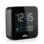Rveil radio pilot - braun - bc08 - noir - lcd - fonction snooze - rtroclairage