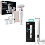 Braun Épilateur silk epil 9 - 360 3d + braun mini - tondeuse corps bs1000 Braun Épilateur silk epil 9 - 360 3d + braun mini - tondeuse corps bs1000