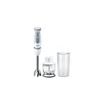 Mixeur plongeant - braun - mq5220wh - 1000 w - 21 vitesses - blanc
