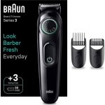 Tondeuse barbe braun bt3411 - rechargeable - 40 r�glages de longueurs - lame ultra - aff�t�e