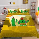 Brawl stars parure de lit imprimée 3d avec housse de couette et taie doreiller pour enfants adolescents ... Brawl stars parure de lit imprimée 3d avec housse de couette et taie doreiller pour enfants adolescents ...