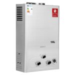 Breerainz chauffe - eau à gaz instantanécapacité de 16lpuissance 32kwchauffe - eau propane butane sans ... Breerainz chauffe - eau à gaz instantanécapacité de 16lpuissance 32kwchauffe - eau propane butane sans ...