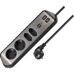 Brennenstuhl estilo corner power strip 4 - way - noir
