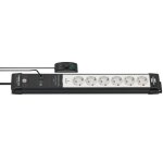 Bloc multiprise - brennenstuhl - premium - line comfort switch plus - 6 prises - parafoudre - 15 m