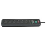 Multiprise - brennenstuhl - 1159540366 - 6 prises - interrupteur - 2m de c�ble noir