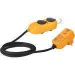 Brennenstuhl rallonge adaptateur avec bloc 4 prises à clapet - fiche différentielle 30ma et 2m de câble ... Brennenstuhl rallonge adaptateur avec bloc 4 prises à clapet - fiche différentielle 30ma et 2m de câble ...