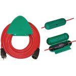 Brennenstuhl rallonge rouge 40m de câble - avec support mural vert et safe box - fabrication française ... Brennenstuhl rallonge rouge 40m de câble - avec support mural vert et safe box - fabrication française ...