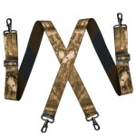 Bretelles homme - fz - x - forme �lastique ajustable - noir camouflage