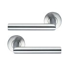 Bricard 666452 paire de poignes de porte sur rosace inox tempo disco carr de 7mm - 3188746664520