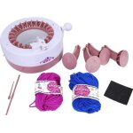 Machine  tricoter - abi - jouet tiss  la main - 22 aiguilles - plastique durable - compacte et portable ...