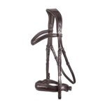 Bridon �quitation anatomique �quitation premier equine verdura - dark brown - poney