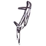 Bridon quitation sans mors qhp ceto - brown - pony