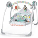Bright starts balancelle compacte et automatique ultra silencieuse whimsical wild - multicolore Bright starts balancelle compacte et automatique ultra silencieuse whimsical wild - multicolore