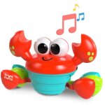 Bright starts crabe qui marche jouet b�b� 6m + jouet musical jouet de motricit� globale et fine capteurs ...