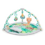 Bright starts tapis d�veil b�b� au sol �volutif pliable - foret tropicale - arche avec jouets sensoriels ...
