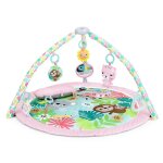 Bright starts - tapis d�veil pliable pop n wiggle rosy rainforest