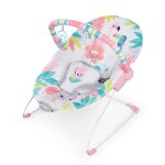 Bright starts transat pour bb flamant rose vibrations apaisantes arche dveil avec jouets interactifs ...