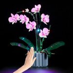 Briksmax kit d?�clairage � led pour lego creator expert l?orchid�e (version � induction manuelle) - compatible ...