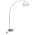 Lampadaire - brilliant - vessa - blanc - e27 - led - classique intemporel