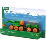 Brio - wagon grue ing�nieux - accessoire aimant� pour circuit de train en bois - mixte d�s 3 ans