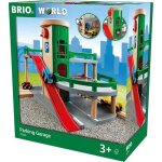 Brio world - 33204 - garage rail - route - accessoire pour circuit de train en bois - 3 niveaux - v�hicules ...