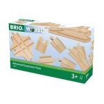 Brio world - 33307 - coffret evolution avance 11 rails - accessoire pour circuit de train en bois - assortimen ...