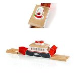 Brio world - 33569 - navire de transfert son et lumières - accessoire pour circuit de train en bois - ... Brio world - 33569 - navire de transfert son et lumières - accessoire pour circuit de train en bois - ...