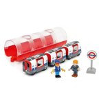 Train - brio - world - 36085 - m�tro londonien - avec lumi�re - 2 personnages