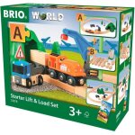 Brio world circuit transport de fret - coffret complet 19 pices - circuit de train en bois - ravensburger ...