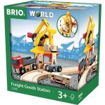 Brio world grue de chargement de marchandises - accessoire pour circuit de train en bois - ravensburger ...