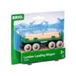 Brio world wagon convoyeur de bois - accessoire aimant pour circuit de train en bois - ravensburger ...