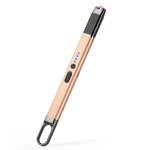 Briquet à arc électrique - rechargeable usb - design coupe - vent - sécurisé - portable Briquet à arc électrique - rechargeable usb - design coupe - vent - sécurisé - portable