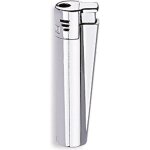Briquet clipper metal - alu chrome - électronique jet de flamme chalumeau + boite métal offerte Briquet clipper metal - alu chrome - électronique jet de flamme chalumeau + boite métal offerte