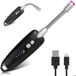 Briquet fishtec arc flexi wood noir