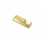 Briquet lingot dor