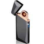 Briquet rechargeable usb electronique tempte - daffodil ec225 - anti vent induction scurit lighter ...