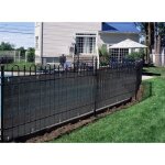 Brise vue pour grillage 500 x h. 120 cm ardoise - jardiline