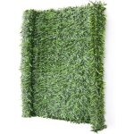 Brise - vue - d�coshop26 - 300x150 cm - vert - haie artificielle - protection contre le vent
