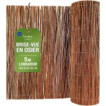 Brise - vue en saule - creative home - creative home - 90x500 cm - tressage dense - naturel non trait� ...
