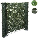 Brise - vue - t811 - 300x100cm - vert fonc� - r�sistant aux intemp�ries - installation facile