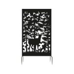Brise vue treillis en fer motif cerf