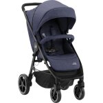 Britax - romer poussette b - agile m - 0 - 48 mois - jusqu 22kg - dossier rglable - bleu navy ink